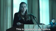 Justyna Wasilewska in Heweliusz | Image via YouTube/Netflix